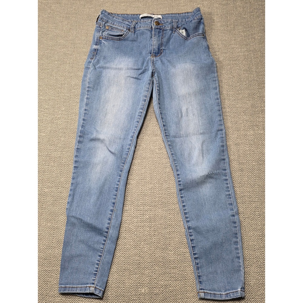 CELEBRITY PINK Mid Rise Ankle Skinny Jeans Light Wash‎ Women's Size 7 28